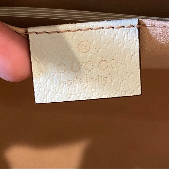 🚫SOLD🚫New Gucci small ophidia tote white - Picture 7 of 10